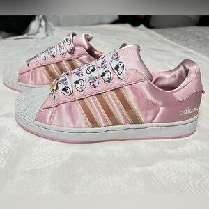 RARE Adidas Adicolor P5 Pink Satin Women’s Sneakers Size 9 1/5